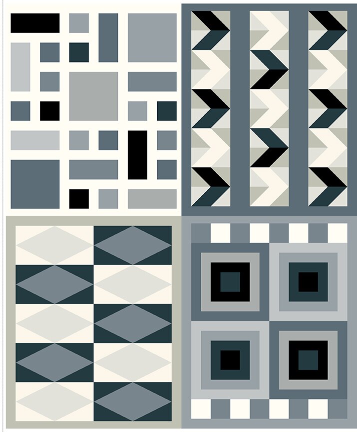 Collection: Quilt-in-Color, Width: 28-1-SLASH-4%22-x-68-1-SLASH-2